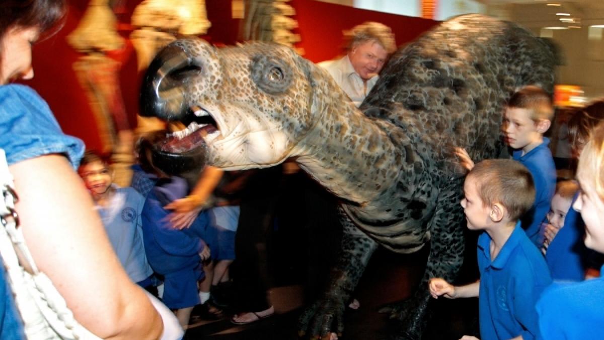 Expoziţie de dinozauri