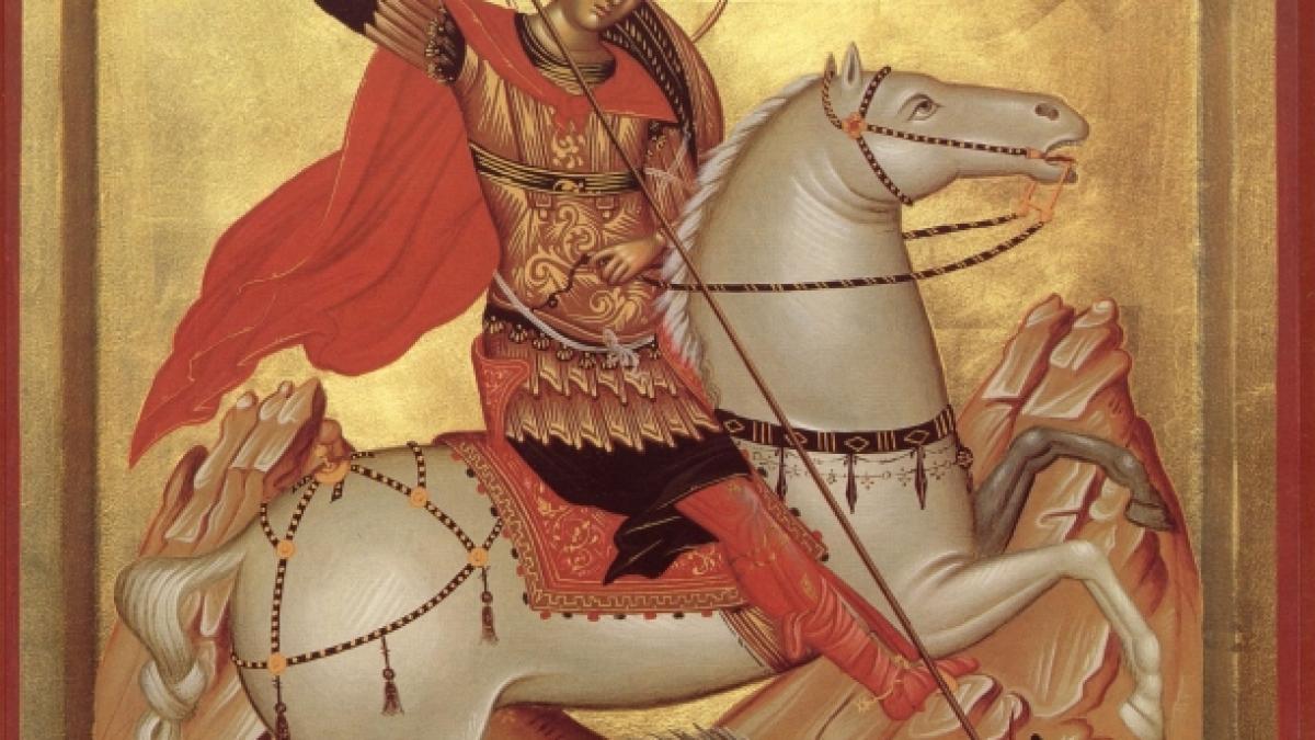 Zi de sărbătoare: Sfîntul Gheorghe prăznuit şi azi de credincioşi  