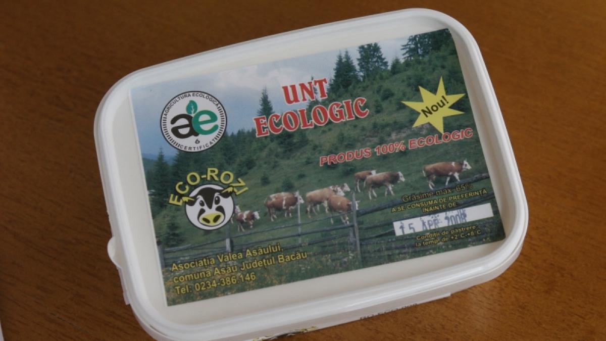 Produsul zilei:Unt 100% ecologic
