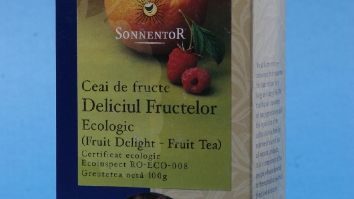 Produsul zilei: Ceai “Deliciul Fructelor‘‘ eco
