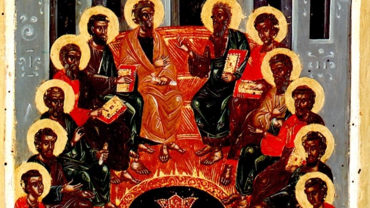 Pogorîrea Sfîntului Duh peste Apostoli