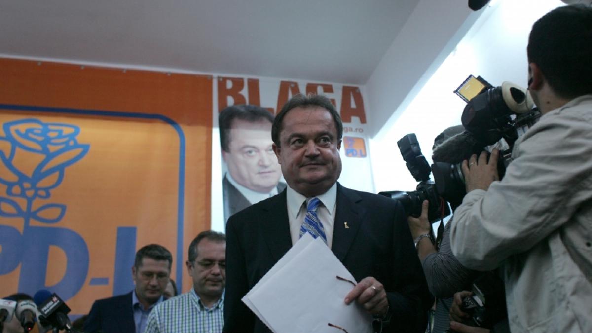 Blaga, bărbăteşte: "&Icirc;mi asum eşecul!" 