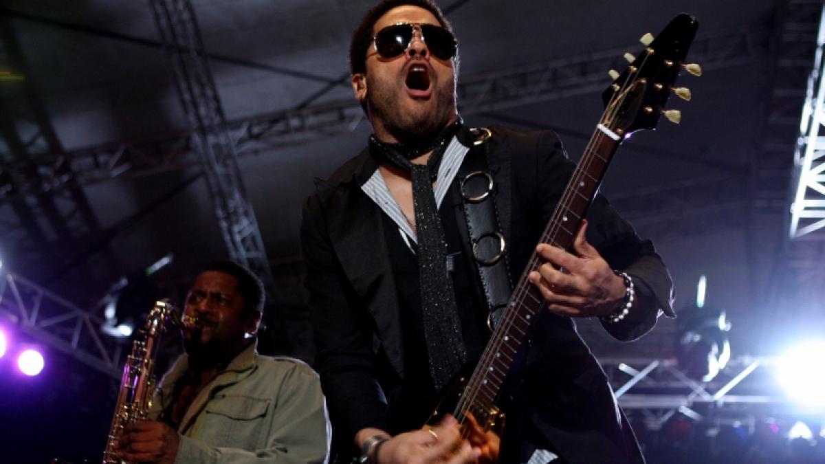 Kravitz, showman - Un înger pe Cotroceni