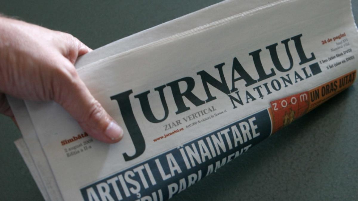 Jurnalul National, numarul 1!
