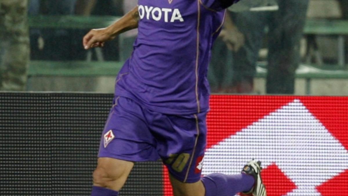 Mutu a marcat pentru Fiorentina 