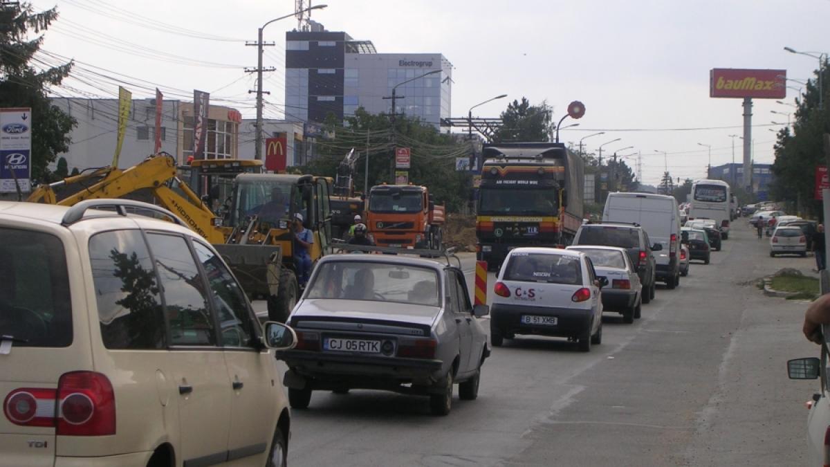 Cluj: Oraşul blocat