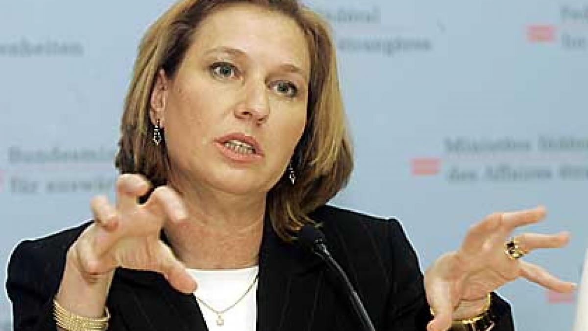 ISRAEL / Tzipi Livni îi succede lui Ehud Olmert în funcţia de premier