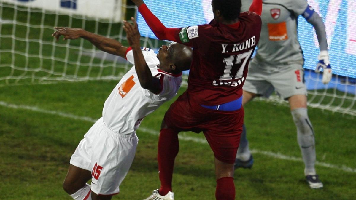 Cfr Cluj – Dinamo 1-0:Furtună în Ştefan cel Mare