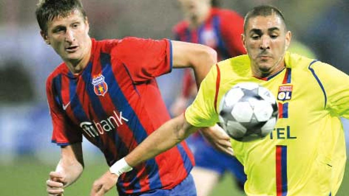 STEAUA – OLYMPIQUE LYON 3-5 • Râsu plânsu