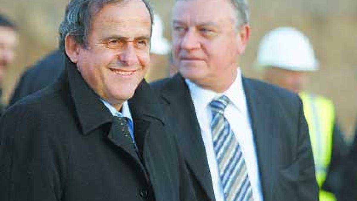 FRF – Michel Platini, două zile în România