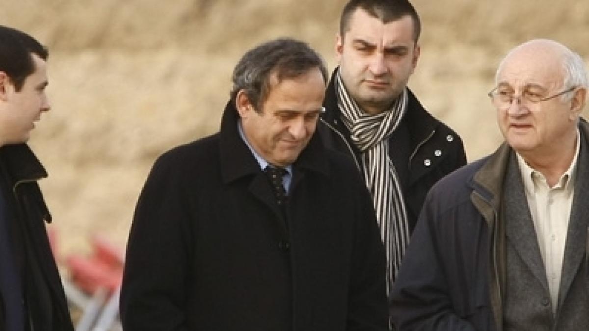 Michel Platini spune că ne respectă şi ne dă speranţe pentru finala Cupei UEFA 2012