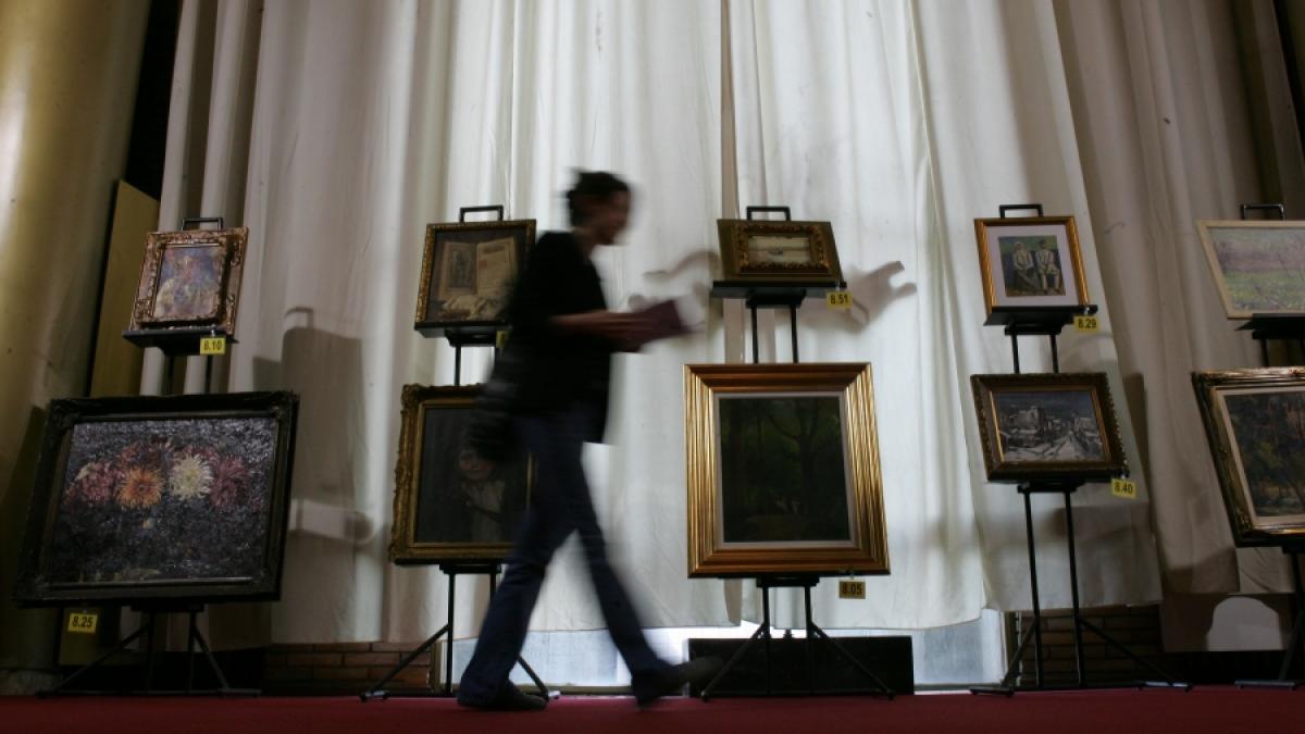 Criza financiară scade preţul artei