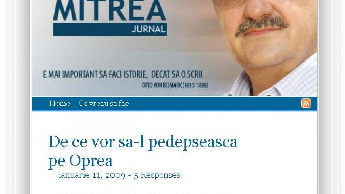 Mitrea: "Oprea a deranjat anumite grupuri de interese"      