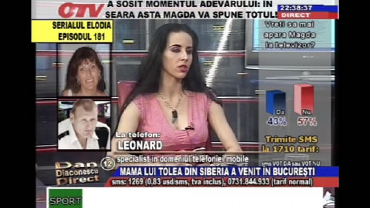 Magda Ciumac, găsită legată, în trening şi papuci