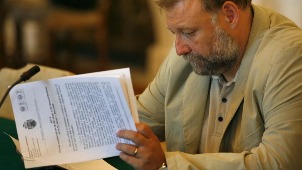 Murgeanu demisionează din funcţia de viceprimar al Capitalei