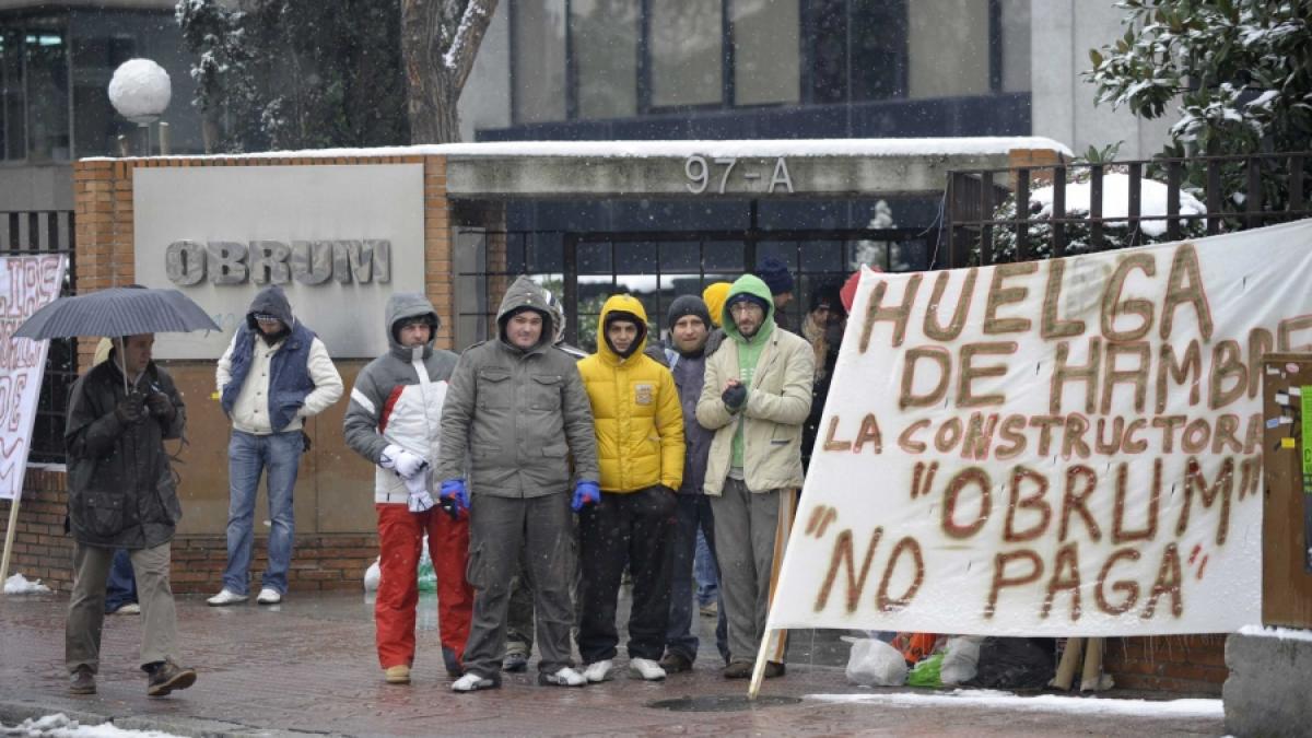 Sprijin pentru român - Mitingul ruinaţilor, la Madrid
