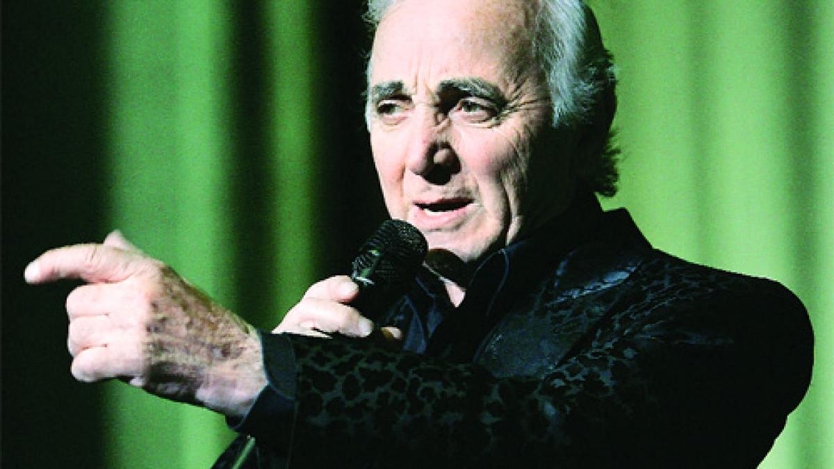 Charles Aznavour, un mare optimist