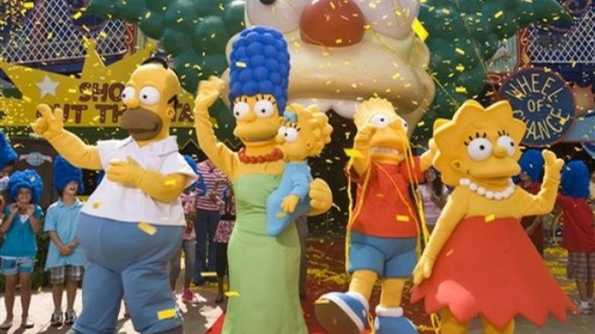 Familia Simpson, imortalizată pe timbre americane