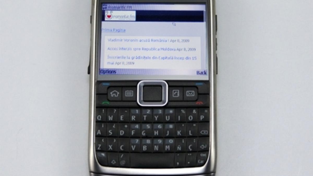 Site radio cu versiune de mobil