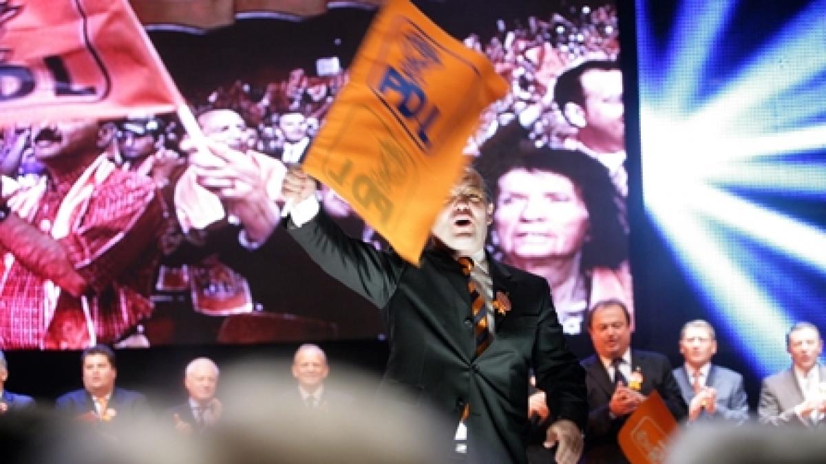 Băsescu, "surpriza" spectacolului PD-L