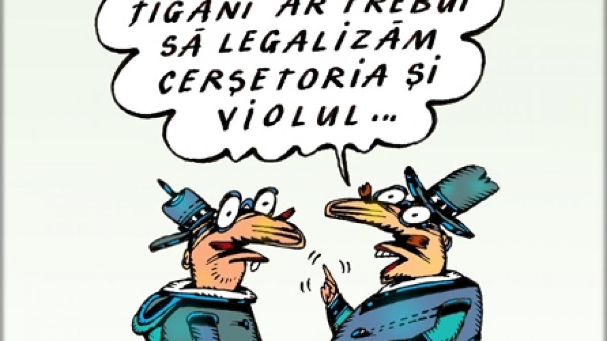 Atenţie, cad ţigani români!