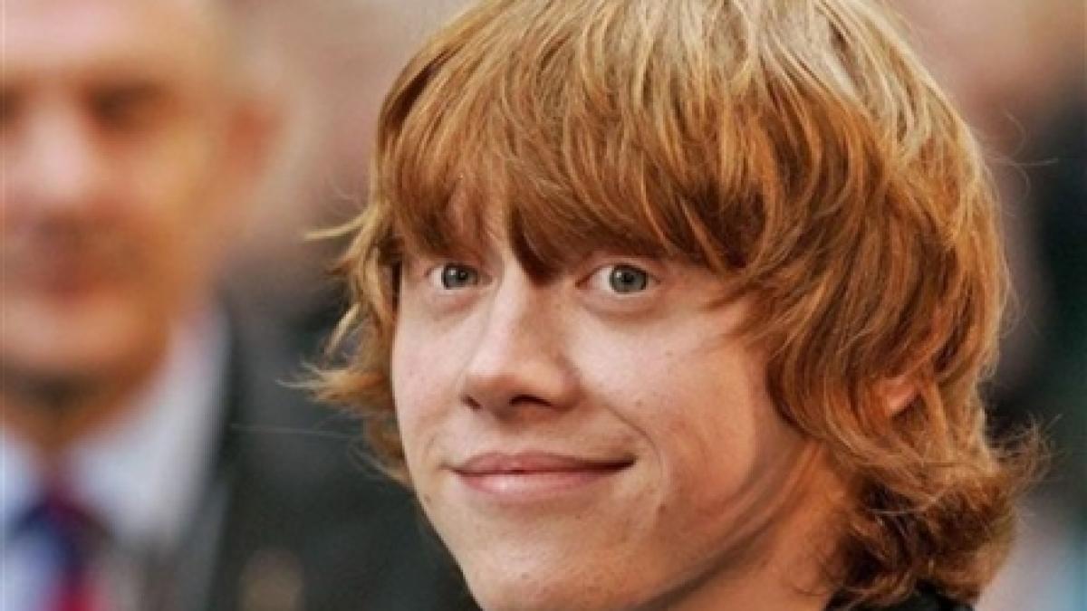 Ron din "Harry Potter" a avut gripă porcină