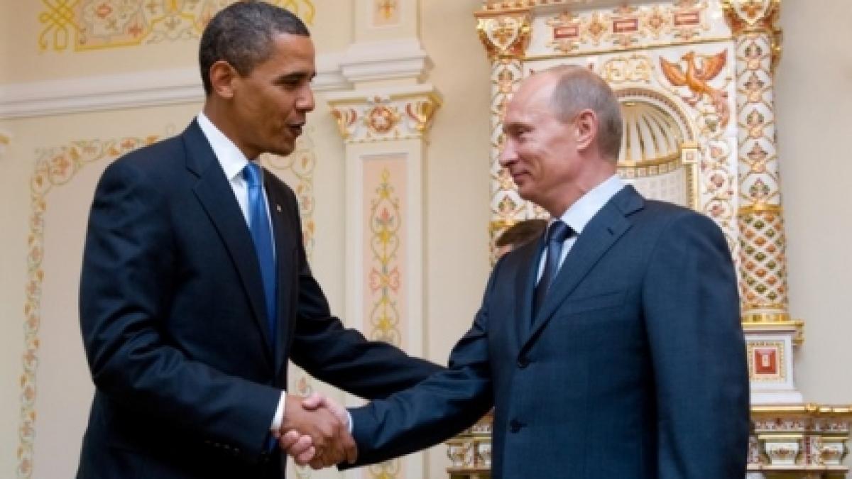 Barack Obama salută "activitatea extraordinară" a lui Vladimir Putin