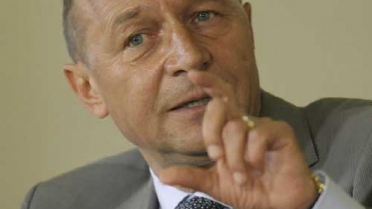 Băsescu – tir pe PSD