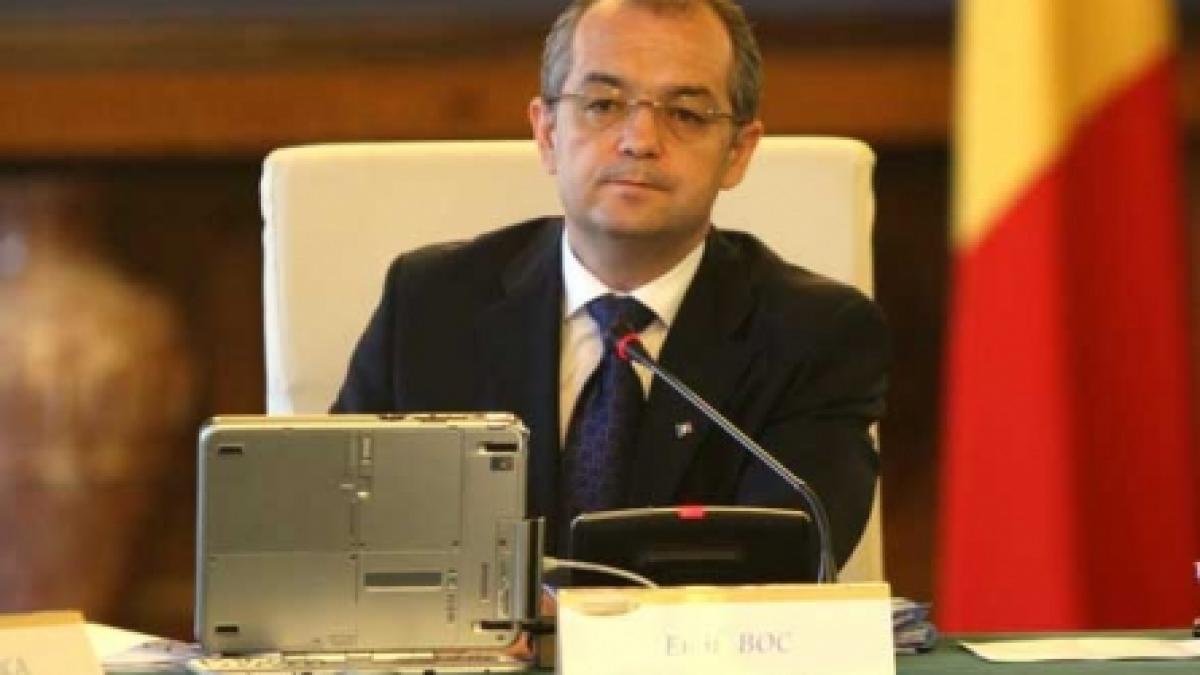 FMI energizează Cabinetul Boc