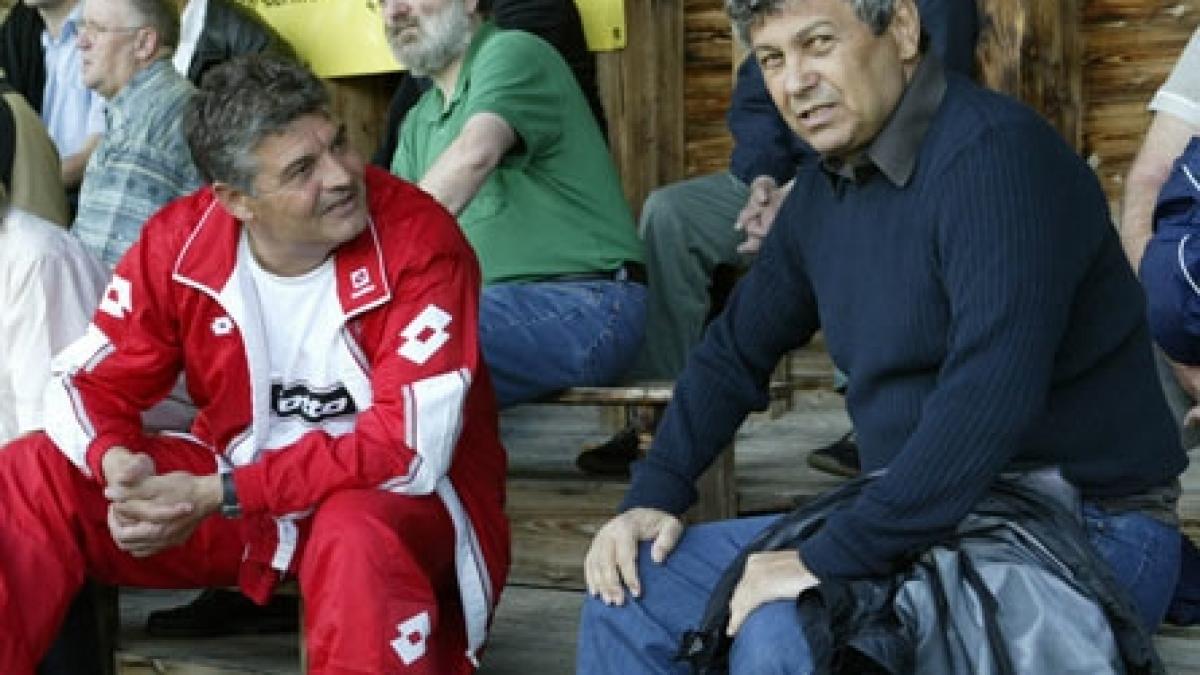 Lucescu şi Andone, fondatori ai FC Hunedoara