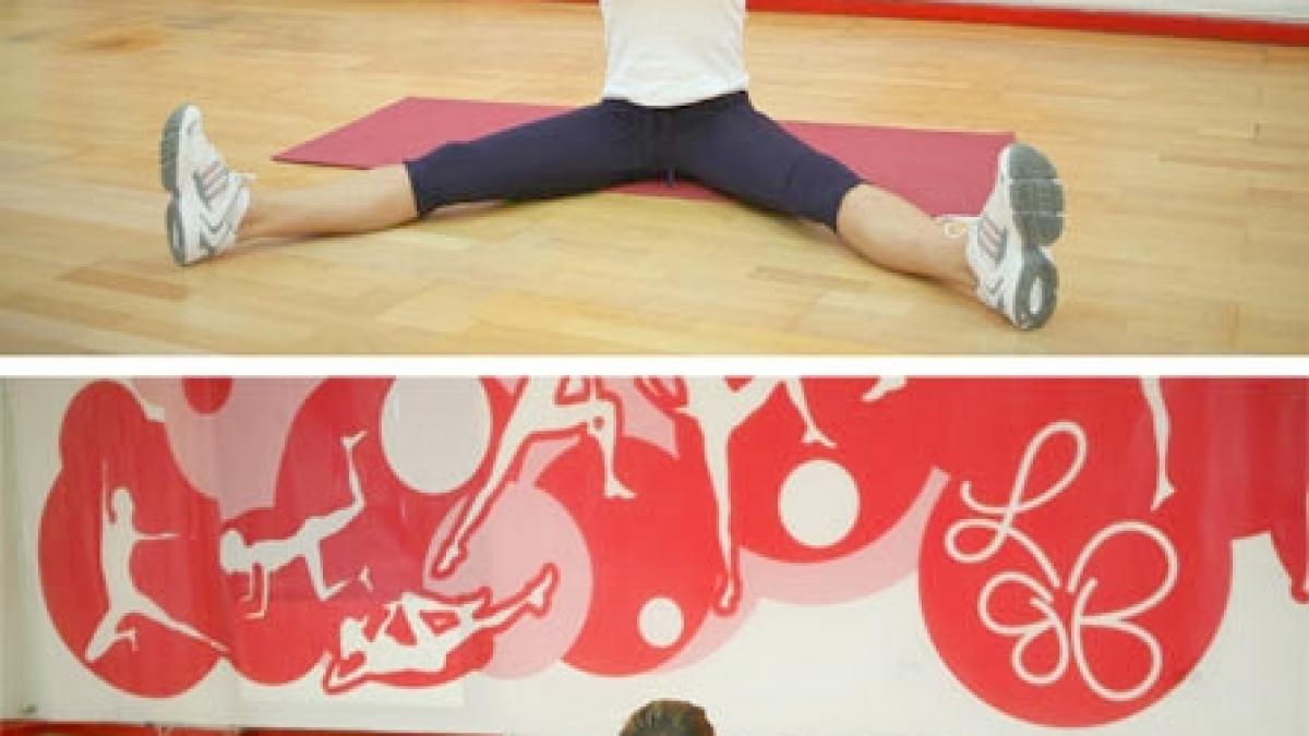 Stretching pentru coapse