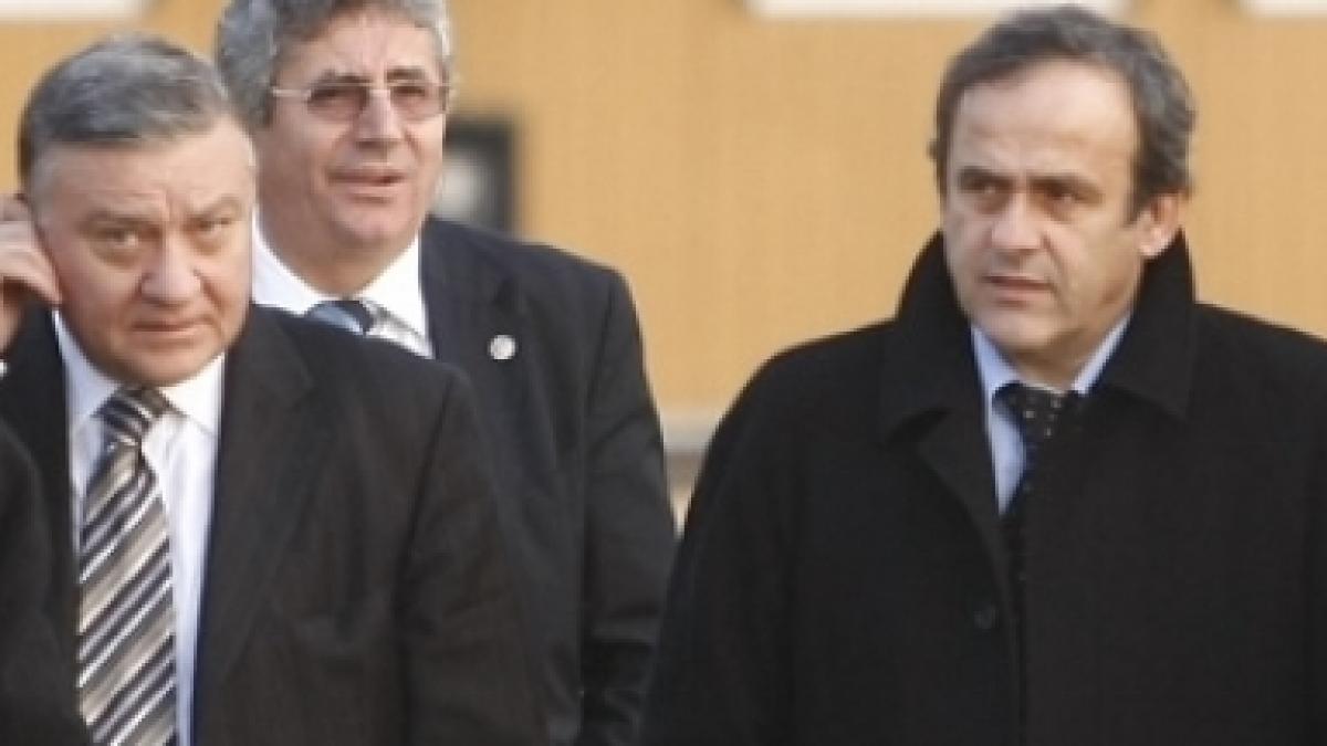 Mircea Sandu vrea să ajungă adjunctul lui Platini