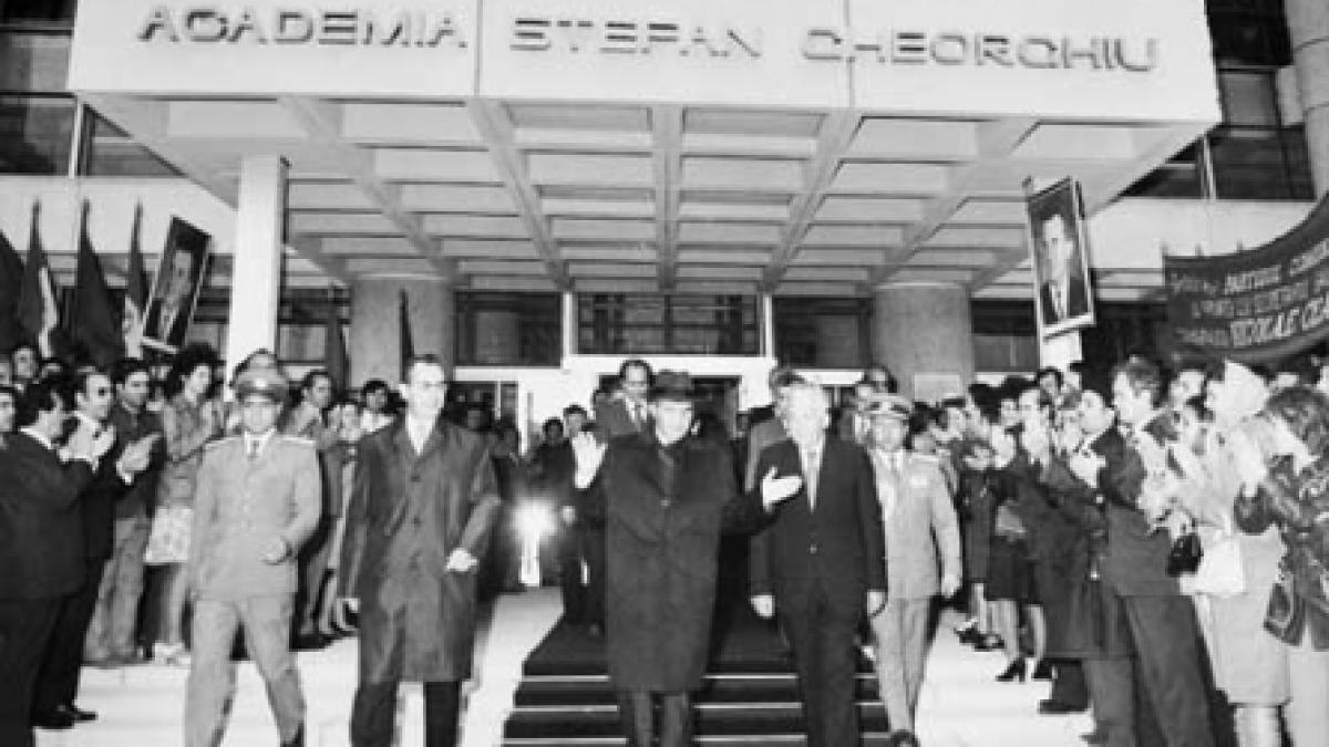 Cercetător în anul Revoluţiei