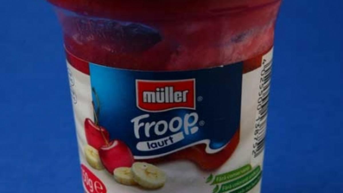 Iaurt cu mult zahăr