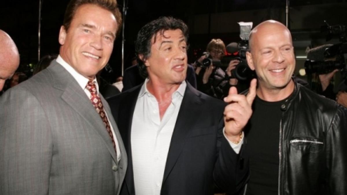 Stallone, Willis şi Schwarzenegger, într-un nou film de acţiune