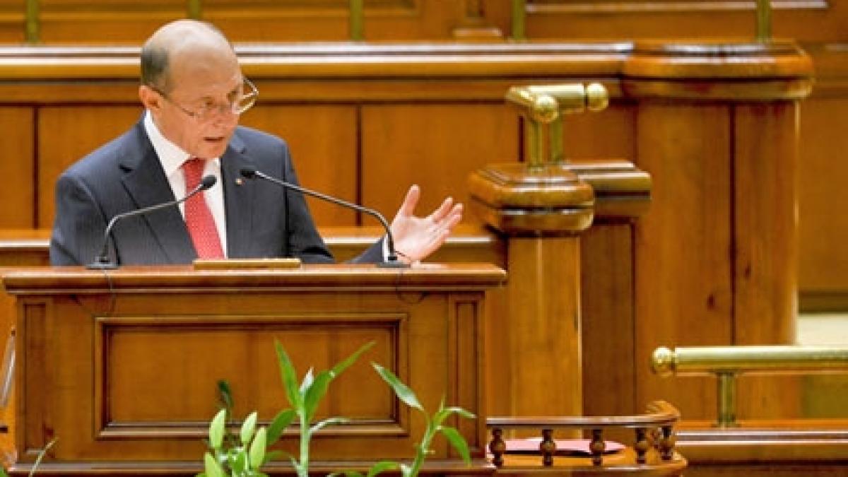 Bilanţul lui Băsescu la "Starea naţiunii"