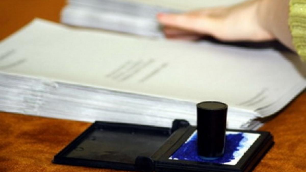 MAI vrea ştampile de vot personalizate şi camere web la secţiile de votare