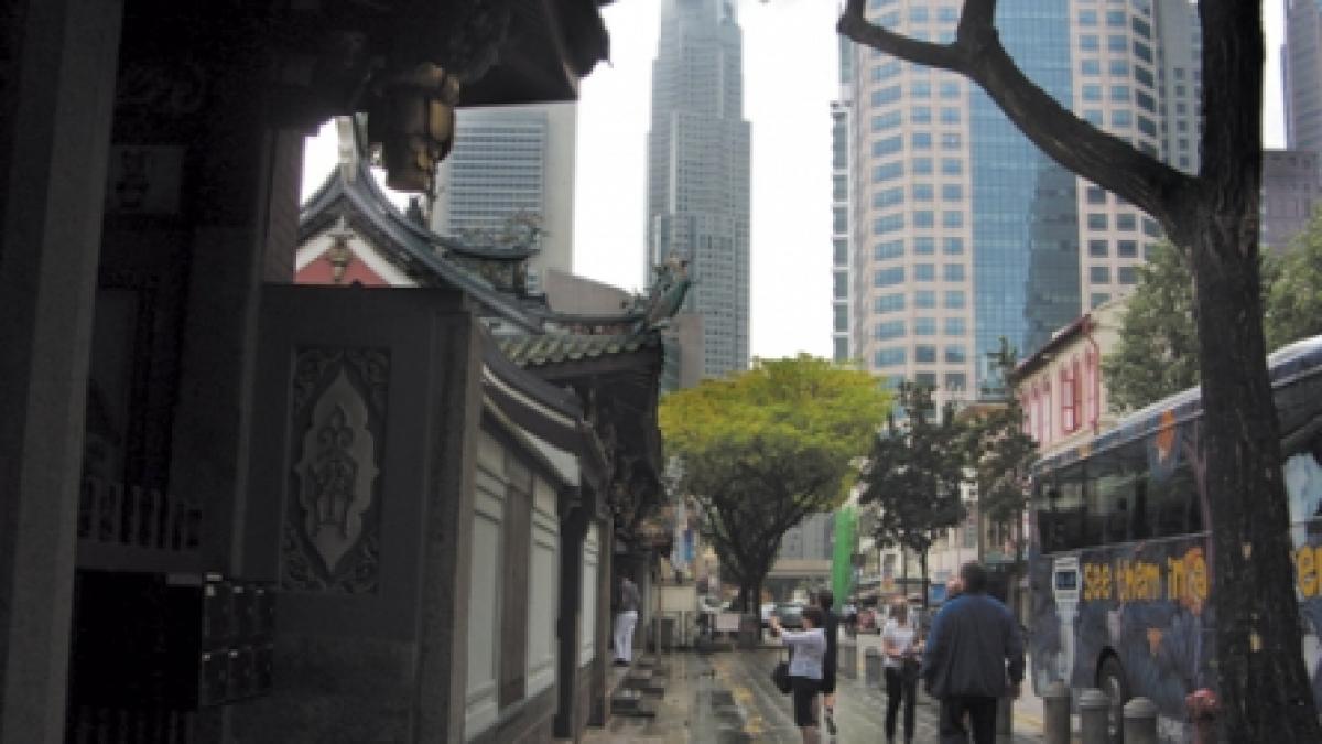 Singapore, F1 cu orhidee