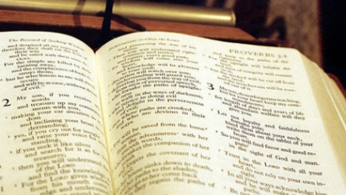 Biblia a fost tradusă greşit  