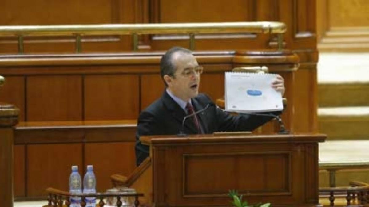 A căzut Guvernul Băsescu- Boc- Udrea