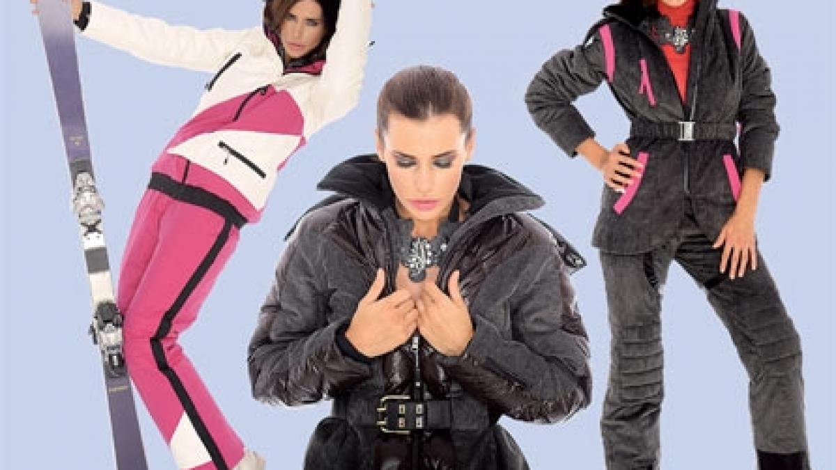 Pârtie... prima colecţie de costume de ski