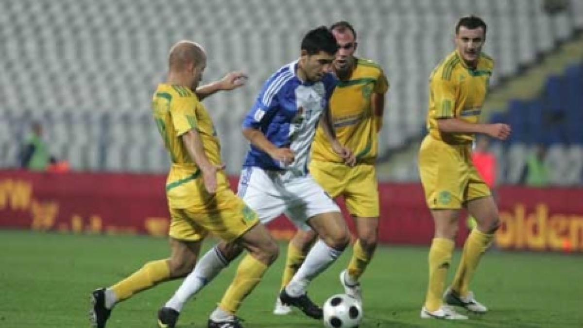 "U" Craiova – Fc Vaslui 1-2: "Ştiinţa" de a merge la vale