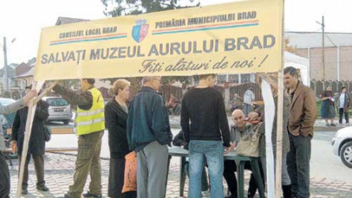Salvaţi Muzeul Aurului din Brad!