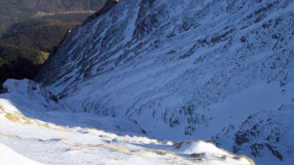 Buşteni: Se schiază în Bucegi