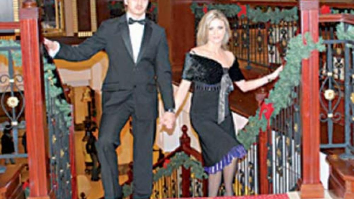 Mihai Petre îşi petrece Crăciunul cu socrii