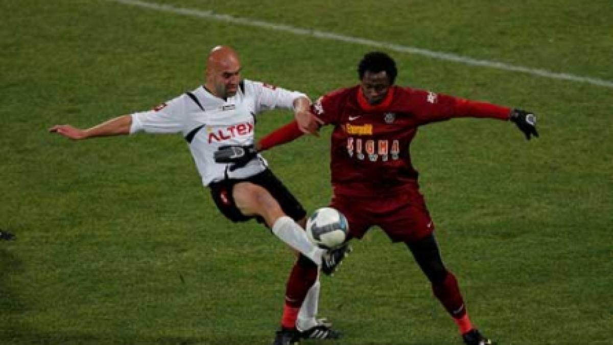 CFR Cluj – Ceahlăul 2-0: Clujenii au jucat singuri