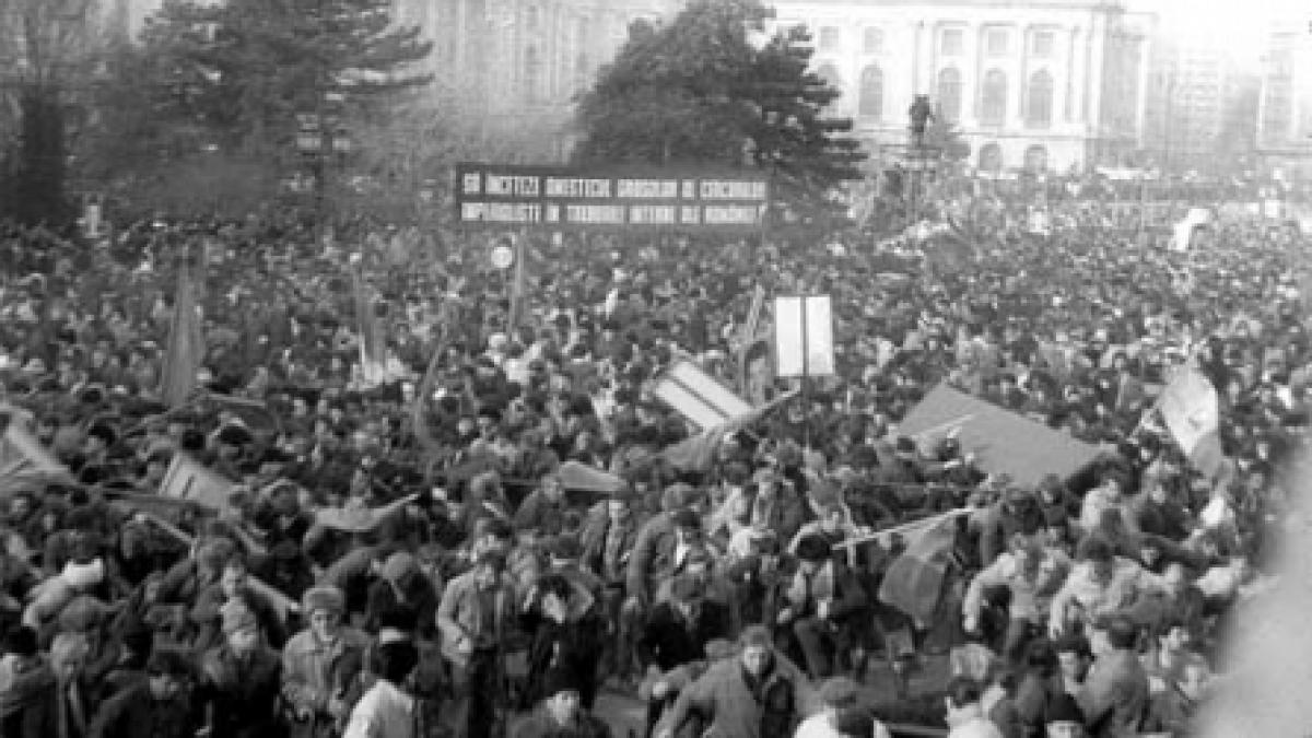 "Ceauşescu – PCR!", ultima strigare