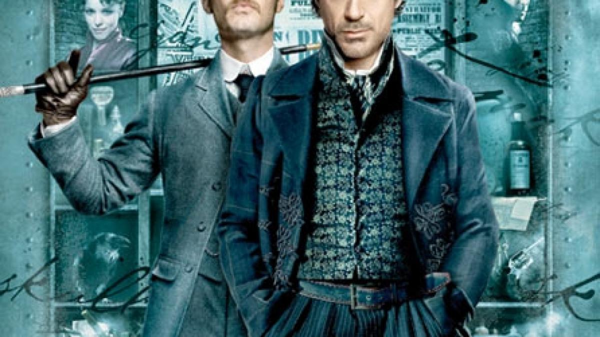 Sherlock Holmes cu Robert Downey Jr.