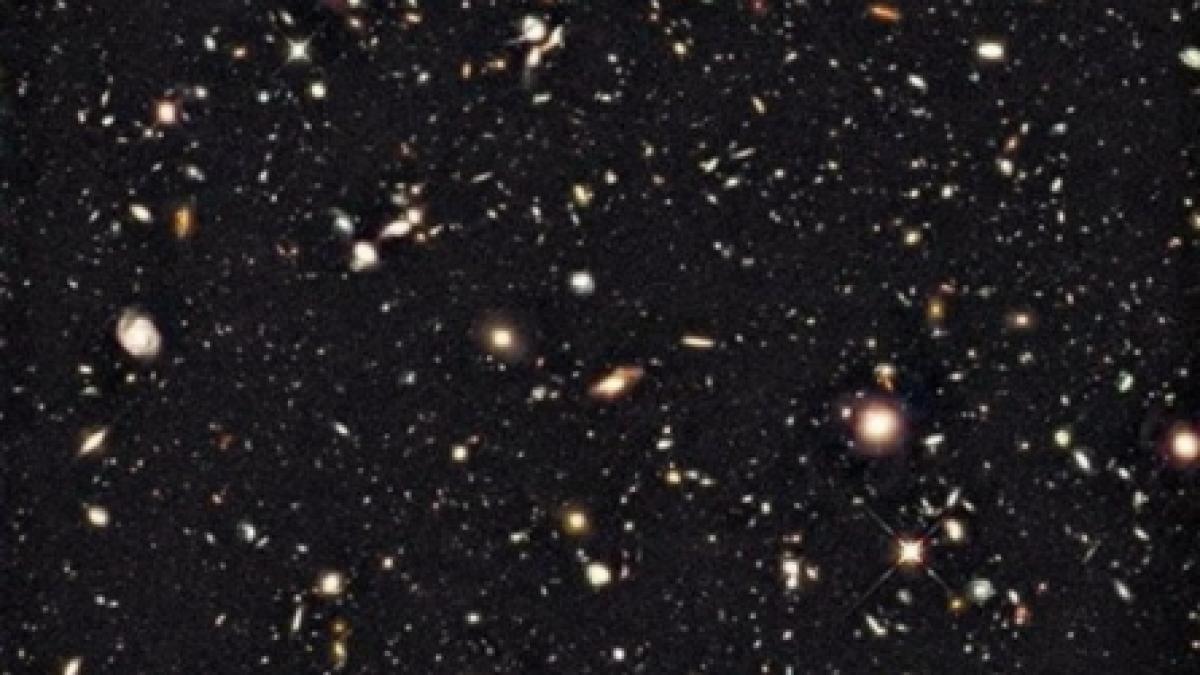 Hubble a reuşit să surprindă o imagine din "copilăria" Universului