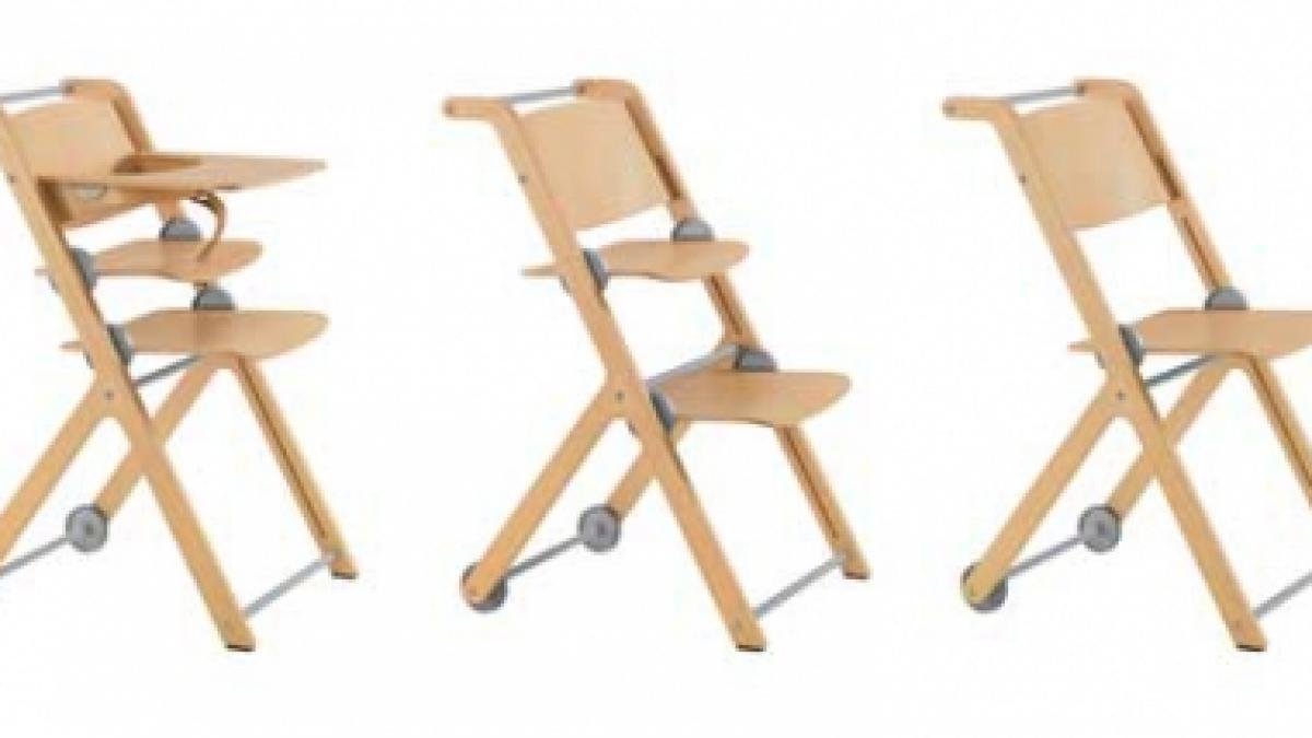 Scaun 3 în 1. Limita minimă de vârstă în utilizare ­ 6 luni